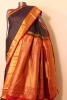 Traditional Zari Checks Kanjeevaram Silk Saree